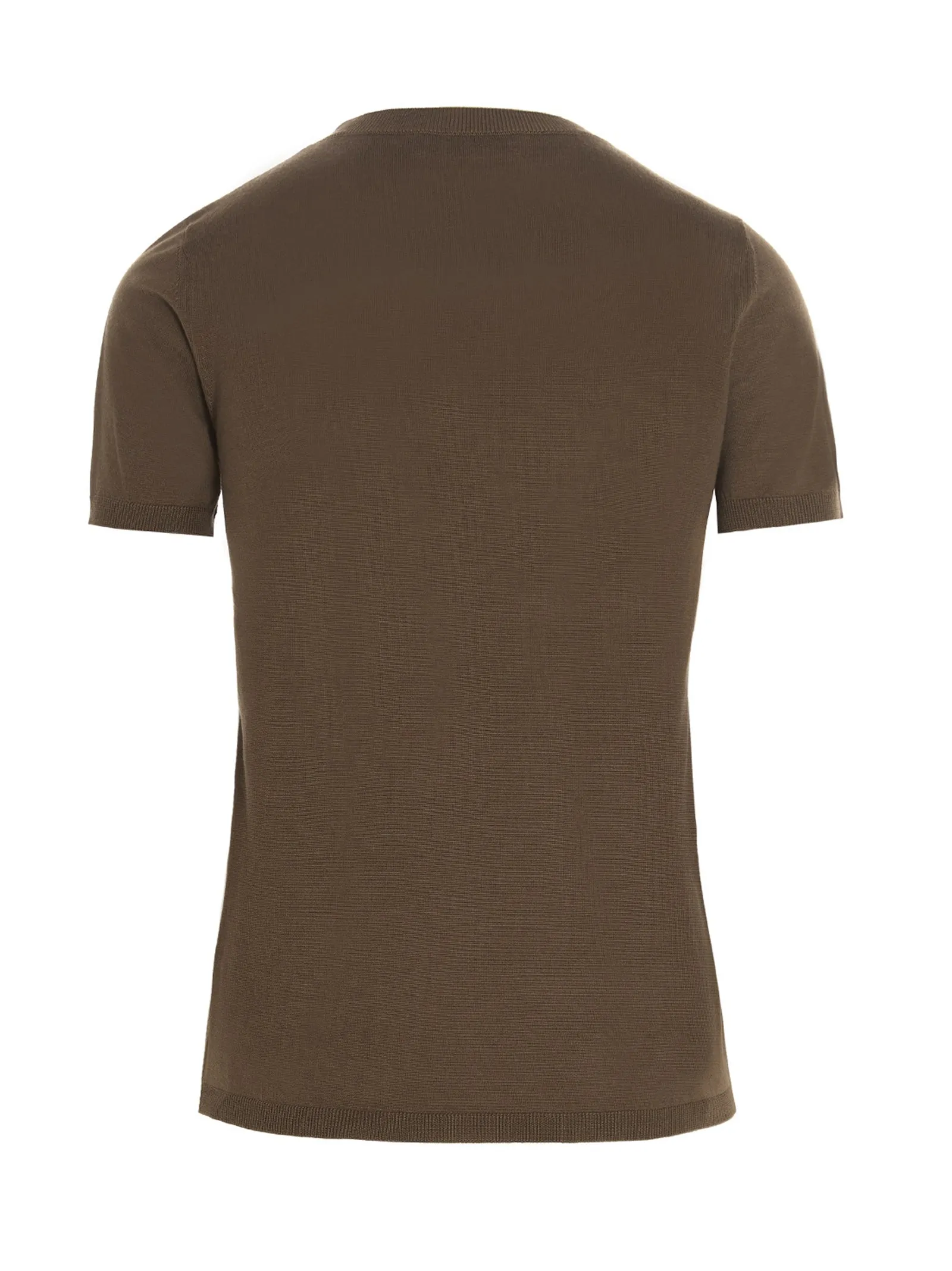 'S Max Mara Chest Pocket Short Sleeve Knit Top