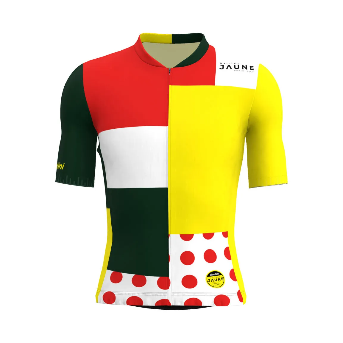 Santini TDF Mj Combo Jersey - Print