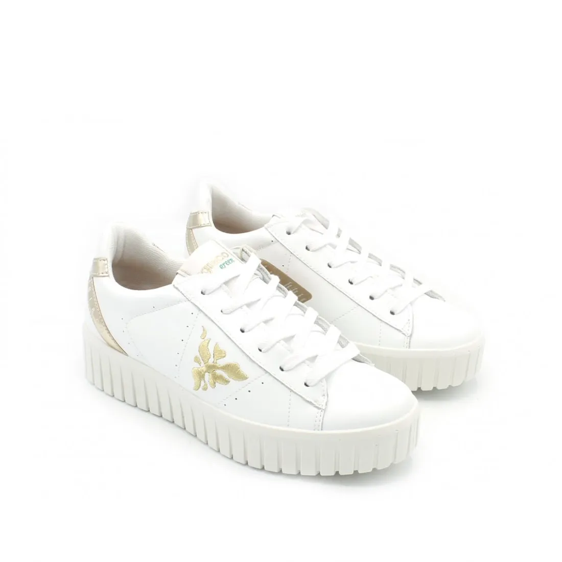 Scarpe casual da Donna - IGI&CO Art. 3665311 sneakers bianco oro