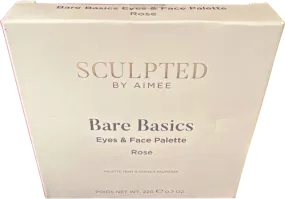 SCULPTED BY AIMEE Bare Basics Eyes & Face Palette Rose 22g