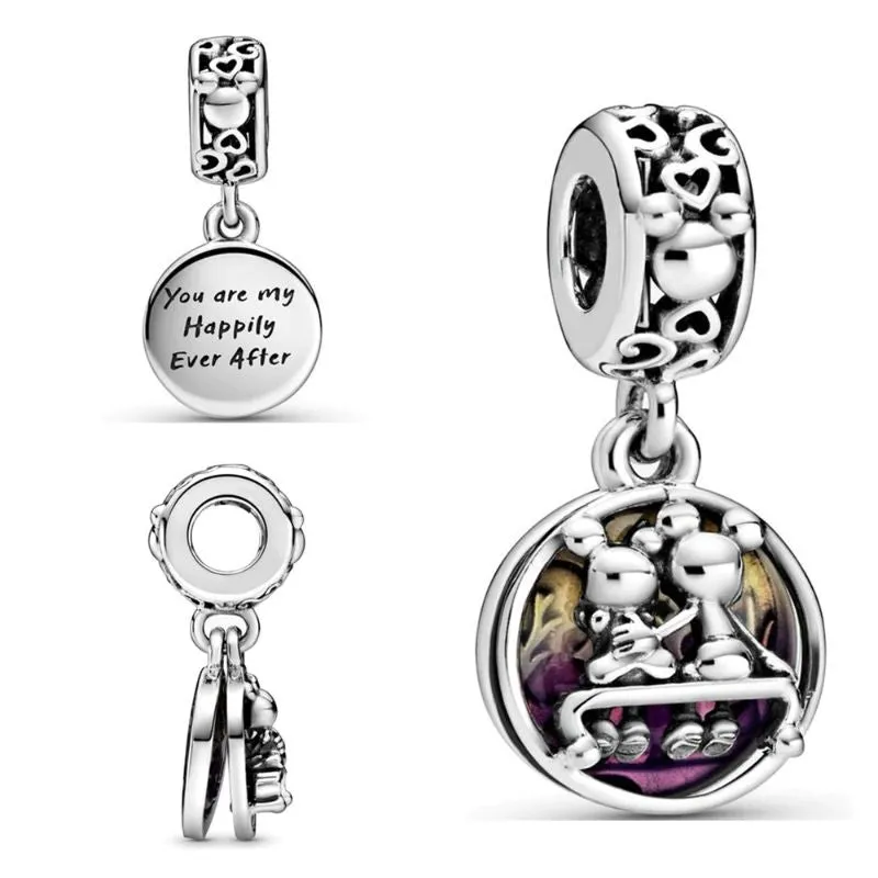 Silver Stitch Minnie Mouse Winnie Beautiful Charms