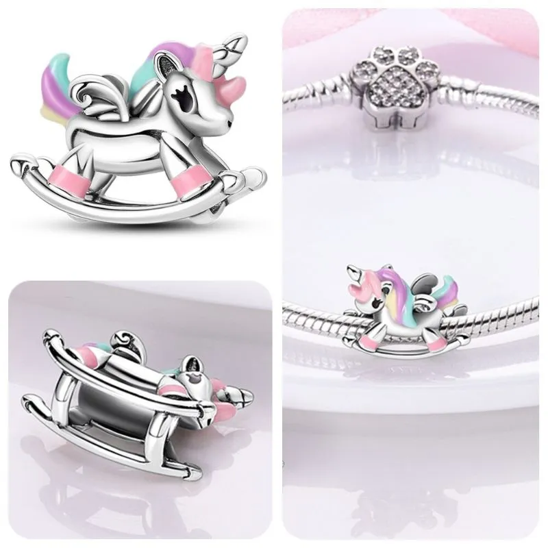 Silver Stitch Minnie Mouse Winnie Beautiful Charms