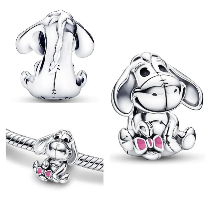 Silver Stitch Minnie Mouse Winnie Beautiful Charms