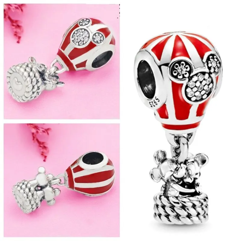 Silver Stitch Minnie Mouse Winnie Beautiful Charms