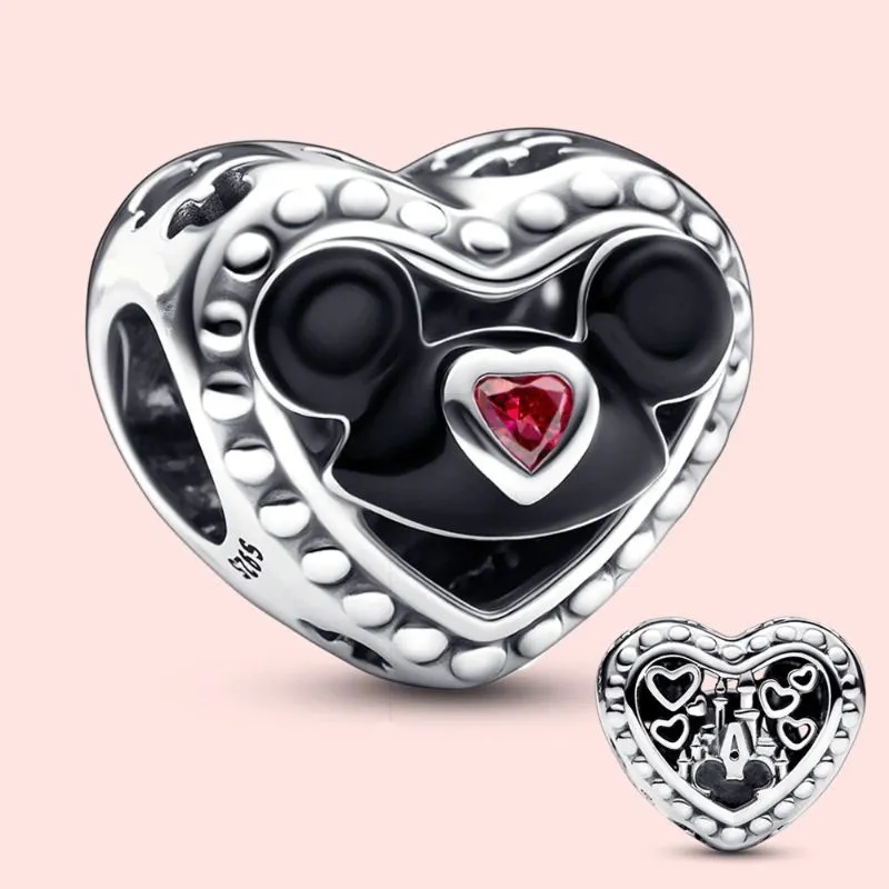 Silver Stitch Minnie Mouse Winnie Beautiful Charms