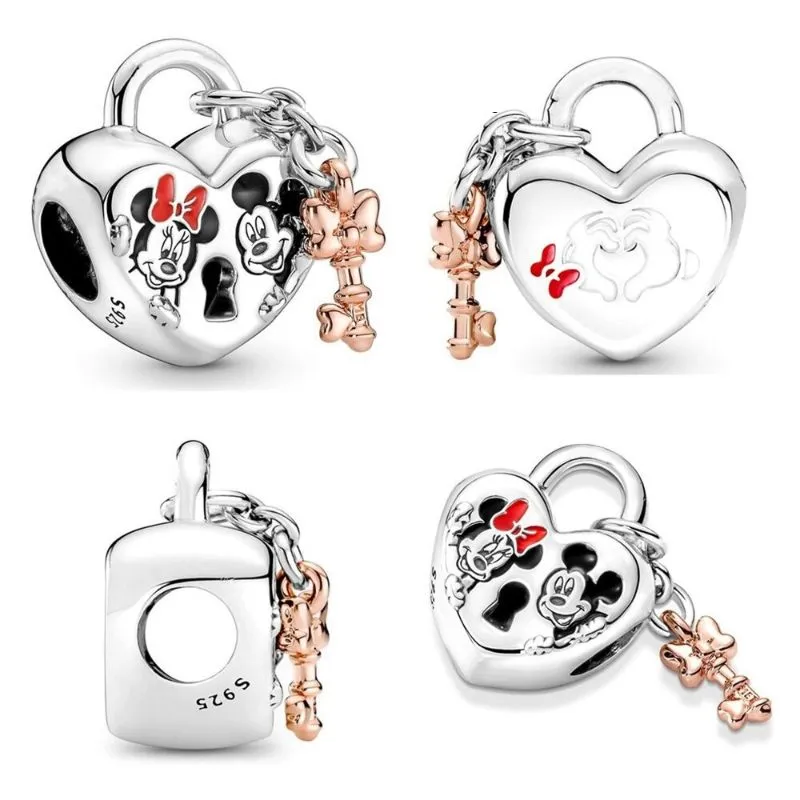 Silver Stitch Minnie Mouse Winnie Beautiful Charms