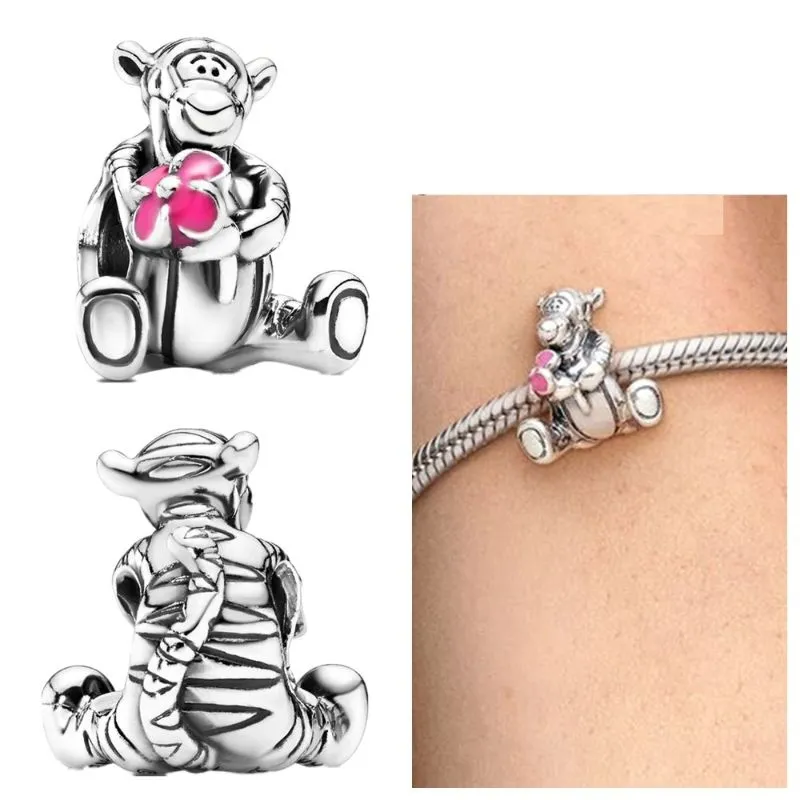 Silver Stitch Minnie Mouse Winnie Beautiful Charms