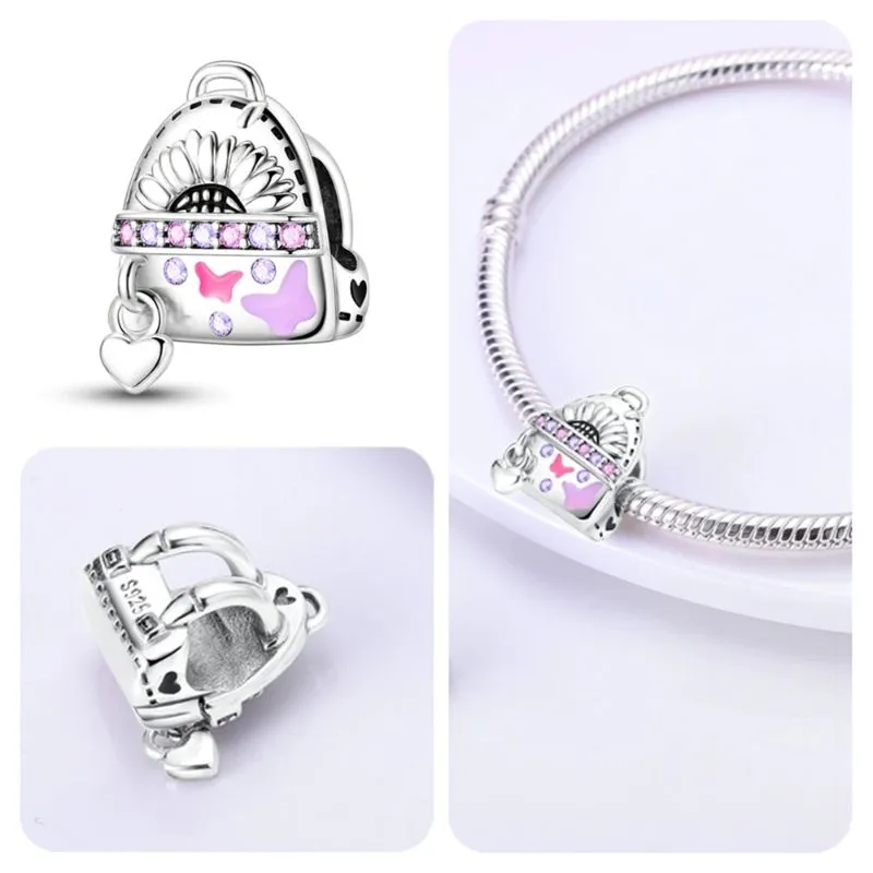 Silver Stitch Minnie Mouse Winnie Beautiful Charms