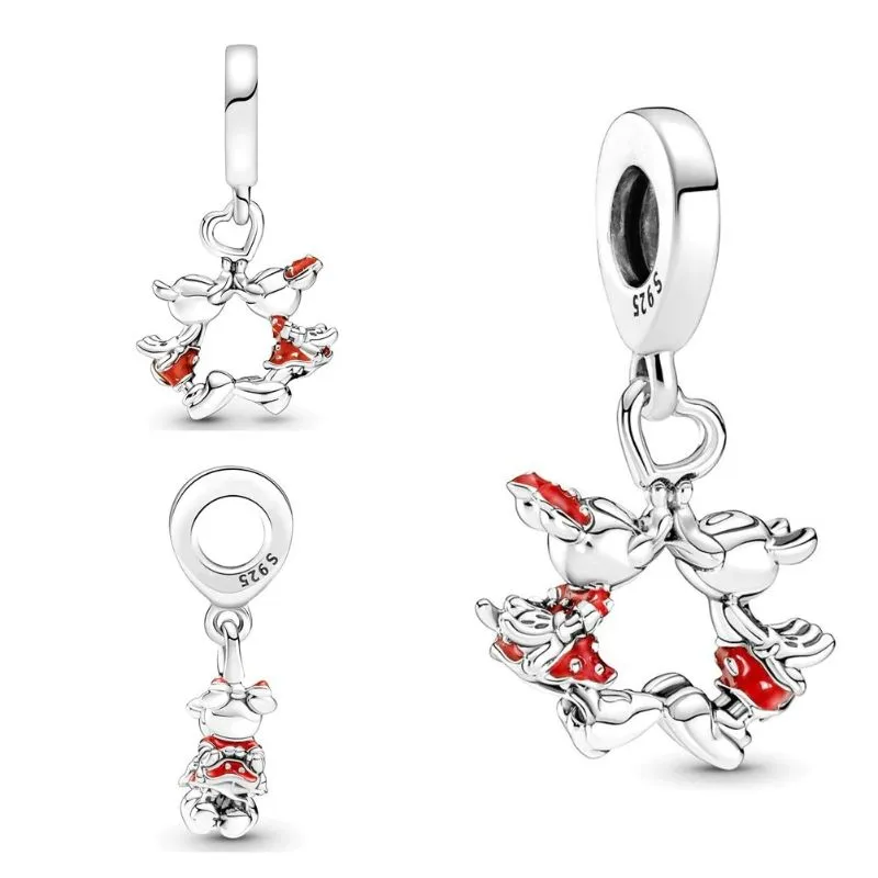 Silver Stitch Minnie Mouse Winnie Beautiful Charms