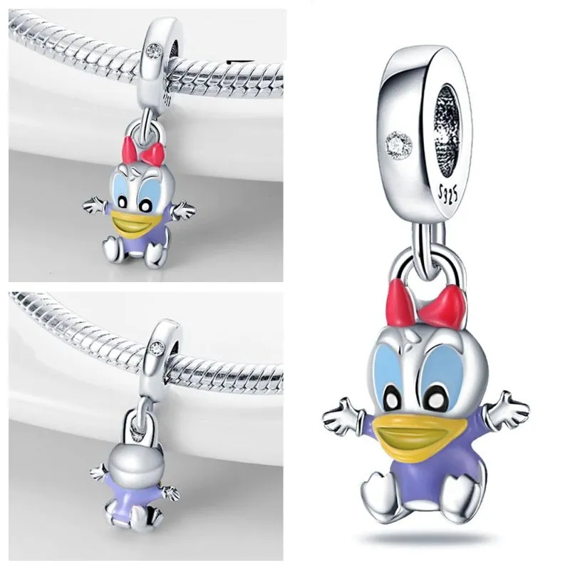 Silver Stitch Minnie Mouse Winnie Beautiful Charms