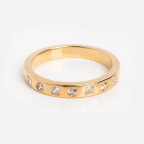 Solid Gold 2024 April Capsule Diamond Statement Band