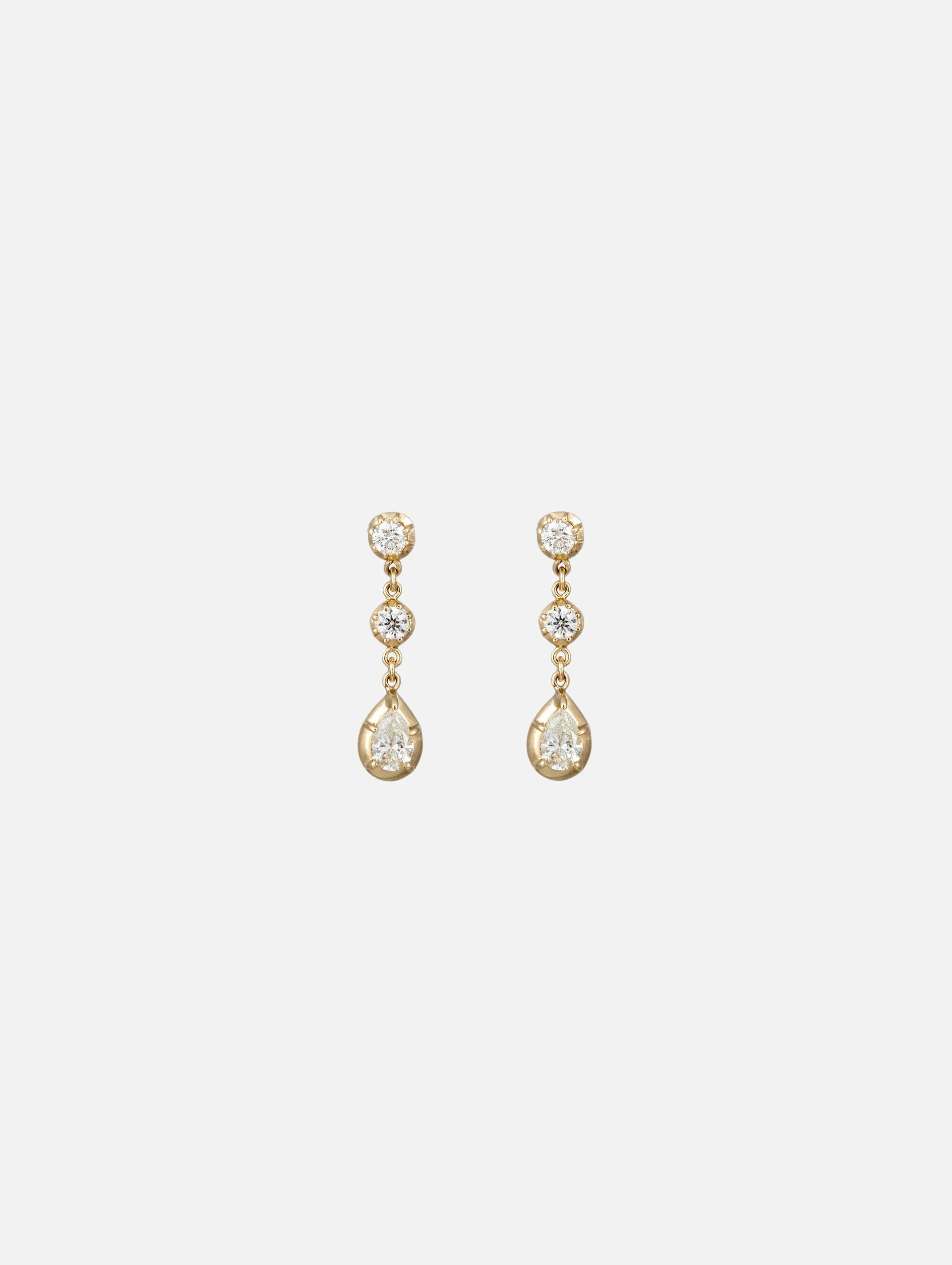 Sophia Diamond Teardrop Stud