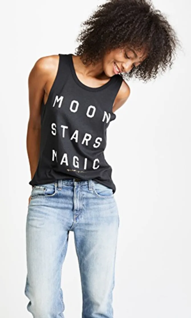 Spiritual Gangster Moon Stars Magic Studio Tank