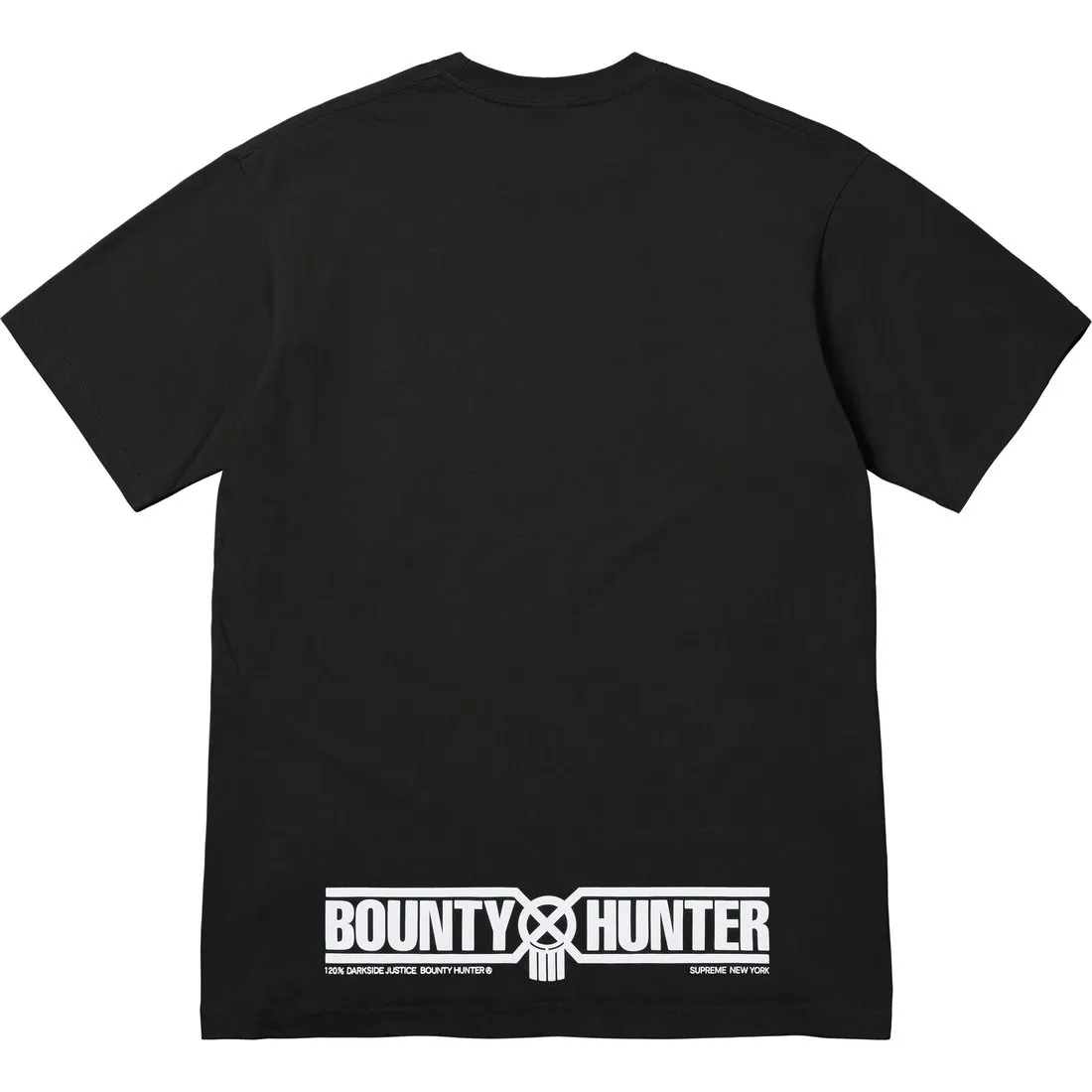 SUPREME BOUNTY HUNTER WOLF TEE-BLACK