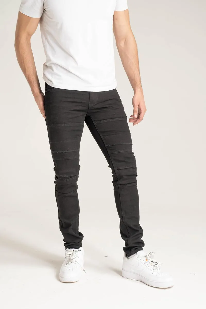 Taker Premium Stretch Twill Jean (Jet Black)