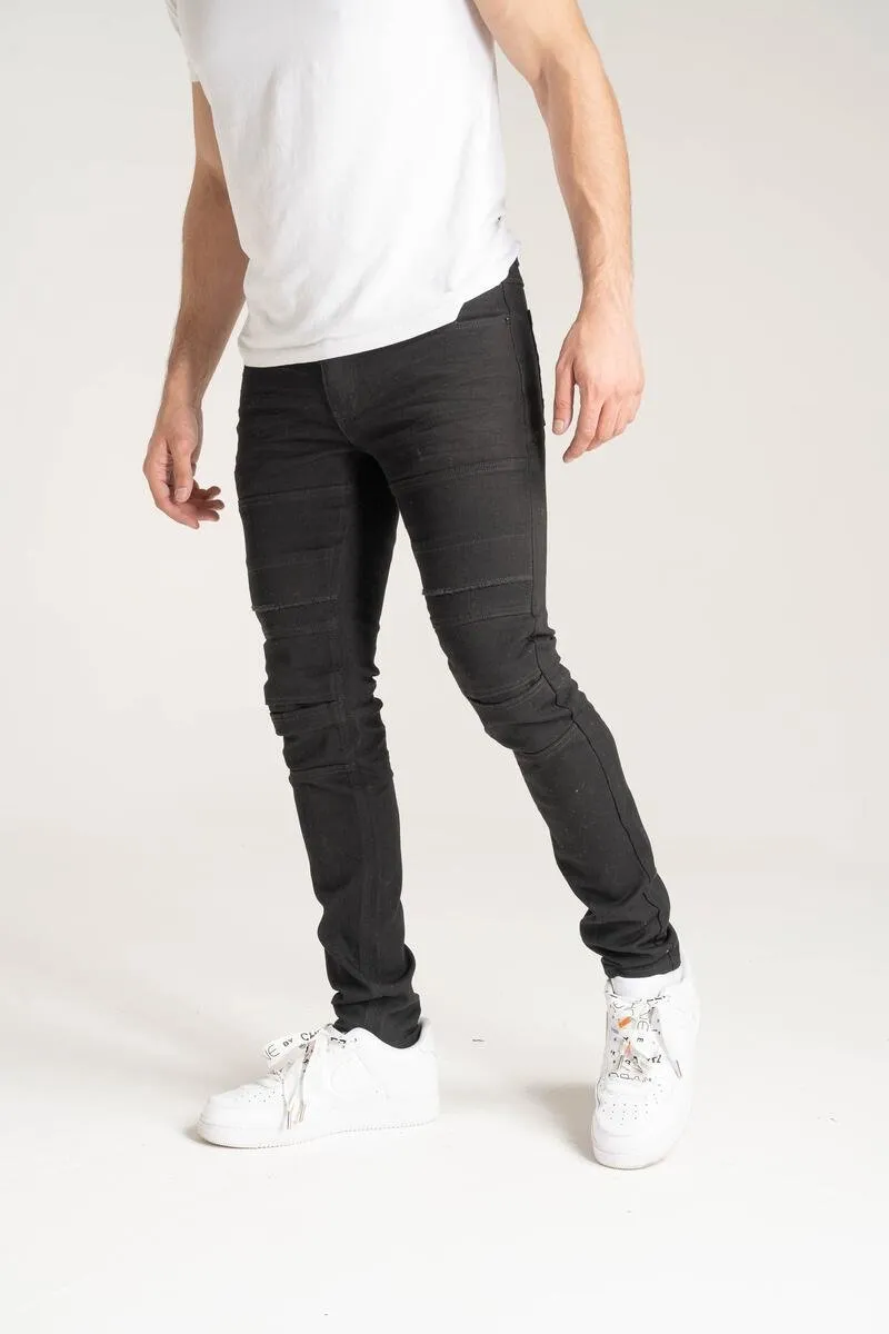 Taker Premium Stretch Twill Jean (Jet Black)