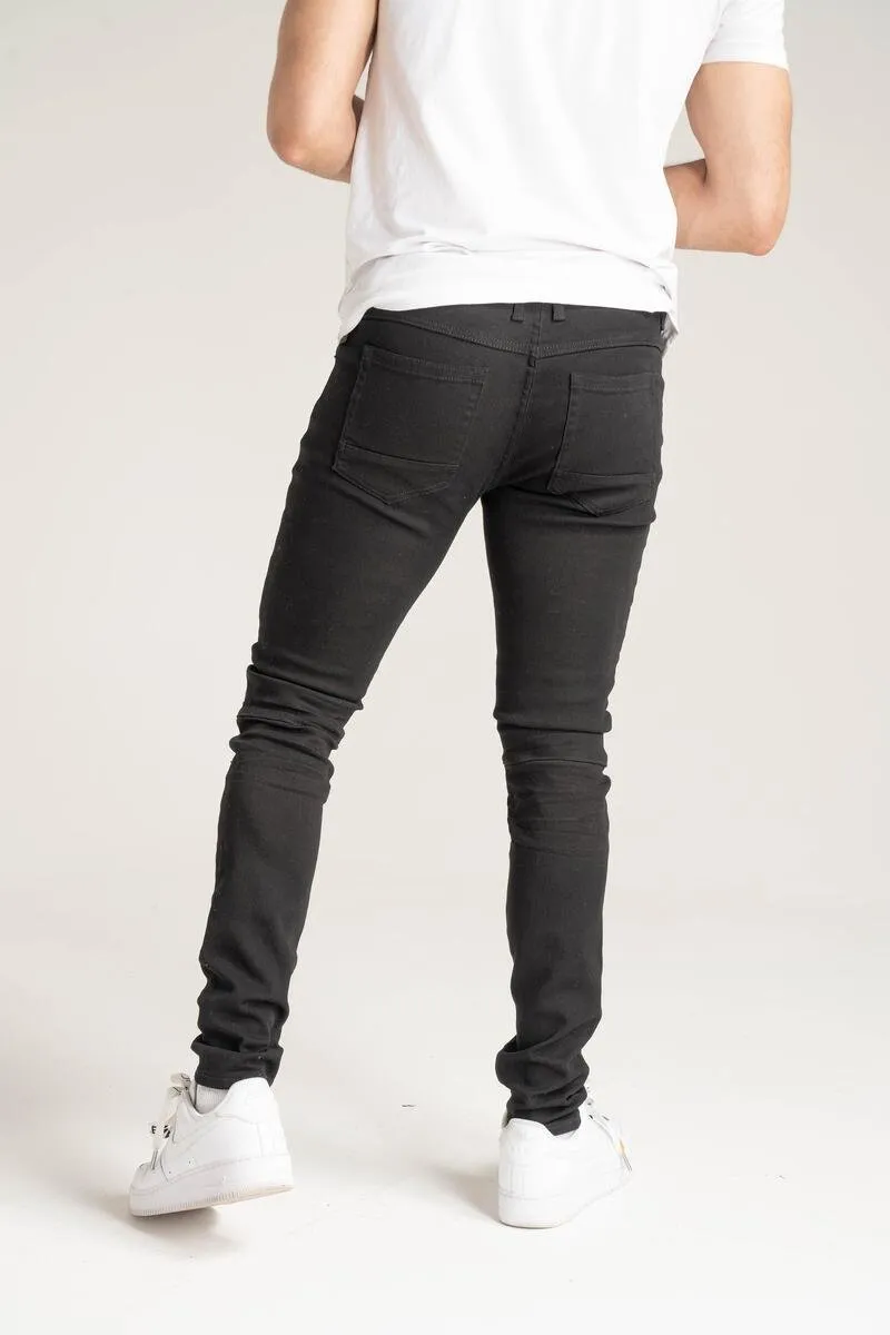 Taker Premium Stretch Twill Jean (Jet Black)