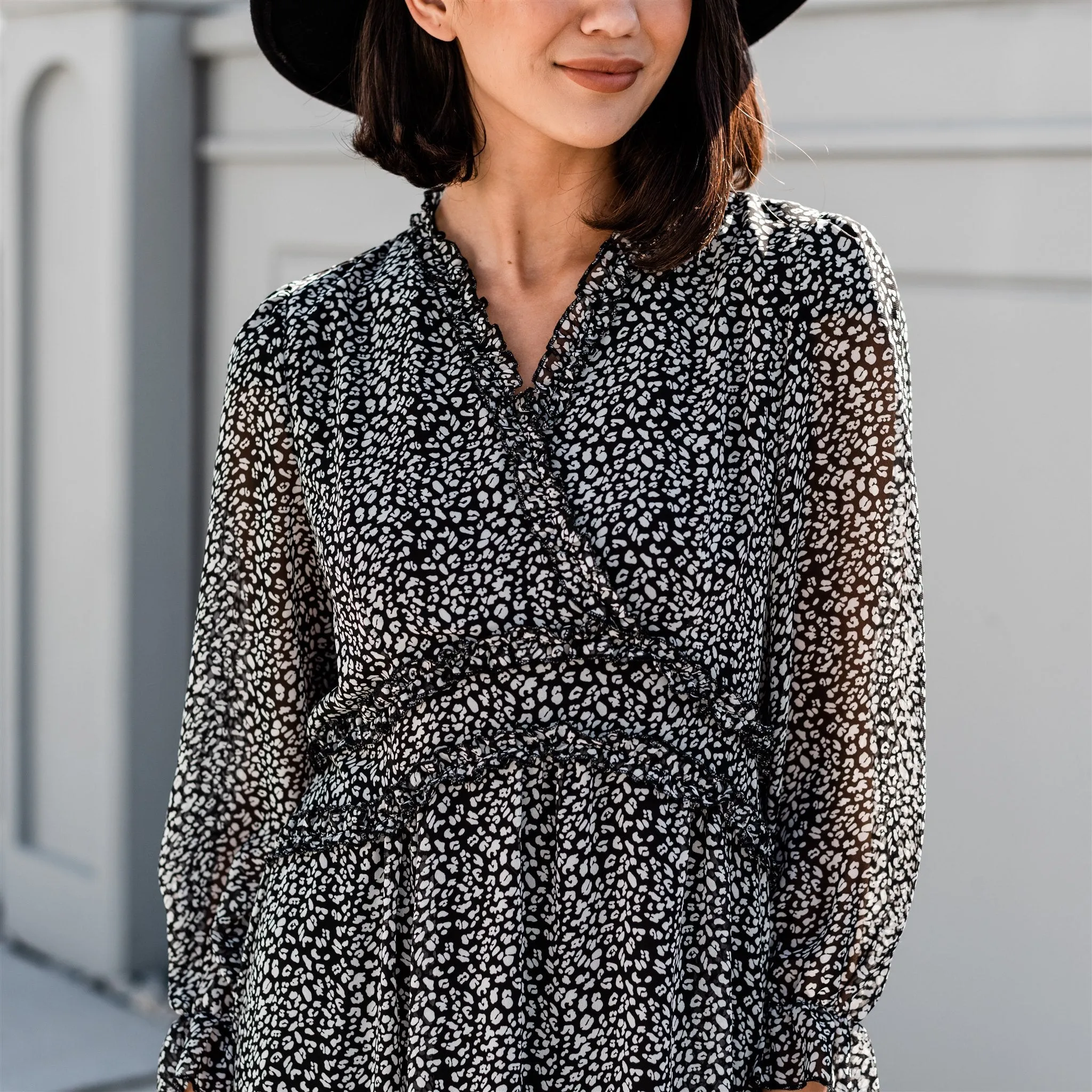 The Savannah Dress: Black