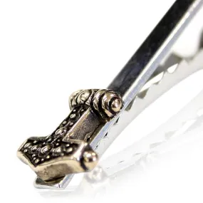 Thors Hammer Tie Clip Mjolnir Tie Bar Clasp