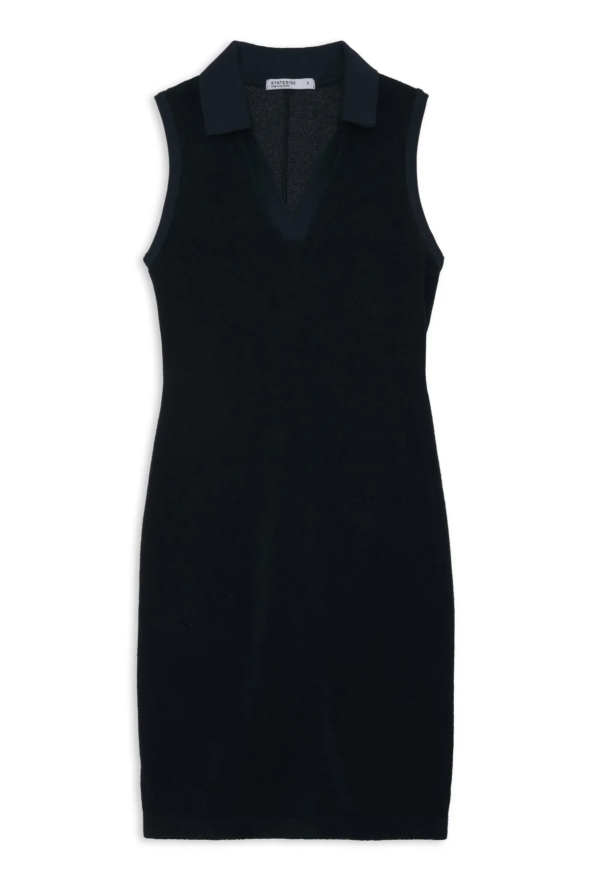 Towel Terry Tennis Dress in New Navy