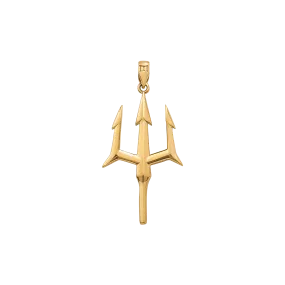 Trident Pendant - Gold