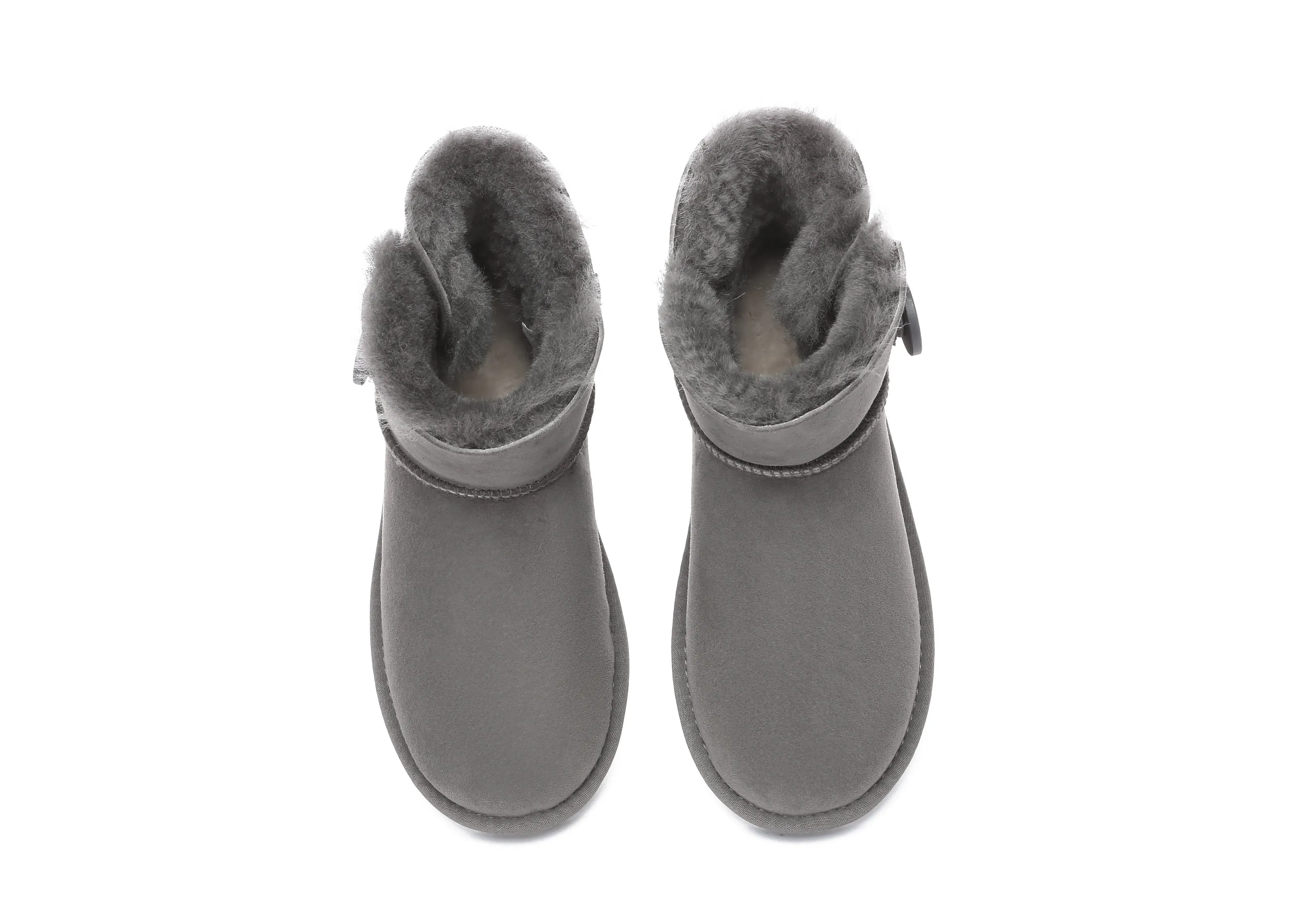 UGG Australian Shepherd Australia Premium Double Face Sheepskin Water Resistant Mini Button Boots