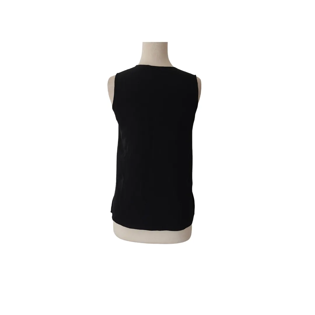 Uniqlo Sleeveless Black Top | Gently Used |