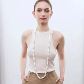 Vanessa Baroni Beads Pearl Long Necklace