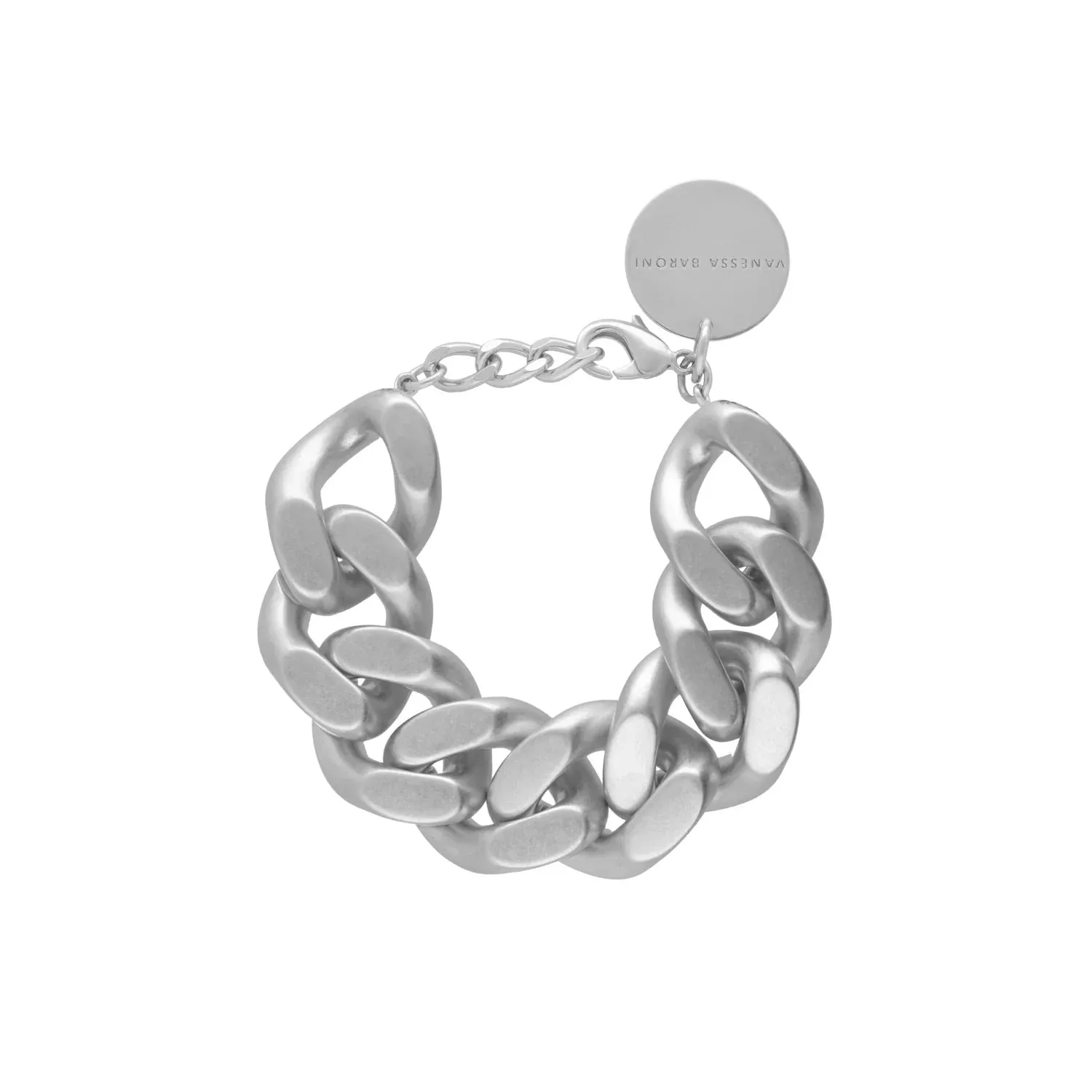 Vanessa Baroni Giant Silver Vintage Bracelet