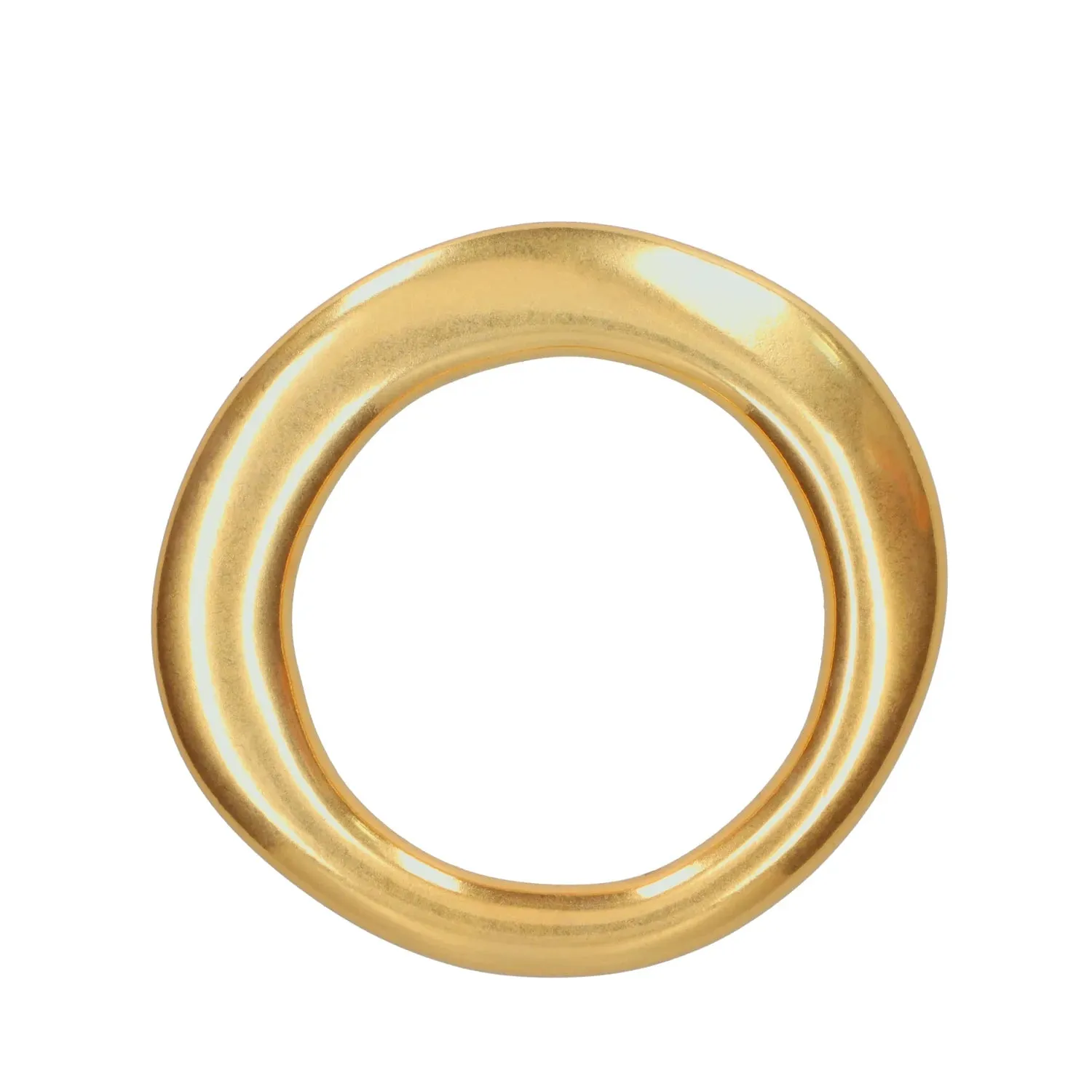 Vanessa Baroni Gold Vintage Flat Bangle