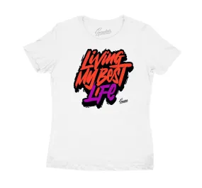 Womens - Black Gloss 7 Living Life Shirt