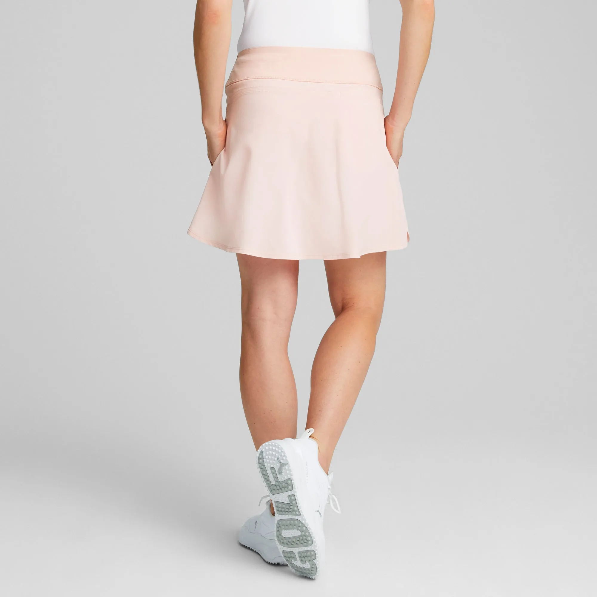 Women's PWRSHAPE Solid Golf Skirt | Rose Dust